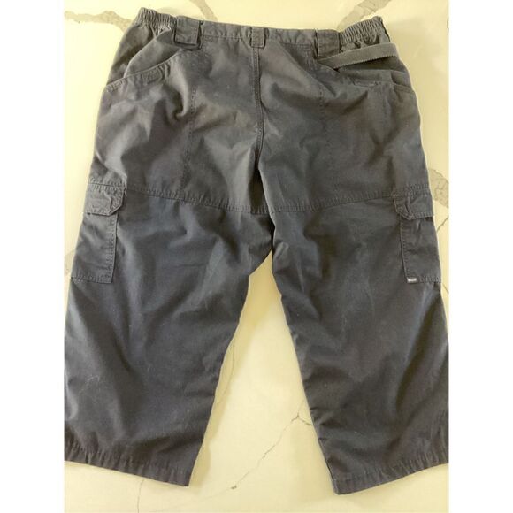 5.11 Tactical Series Sz 44 Ripstop Cargo Pants Navy - Picture 4 of 5
